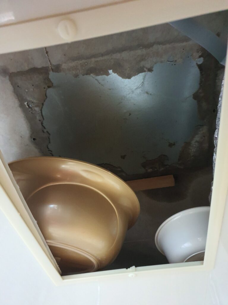 의정부 누수탐지 아랫집 화장실로 물이 새고 있어요
